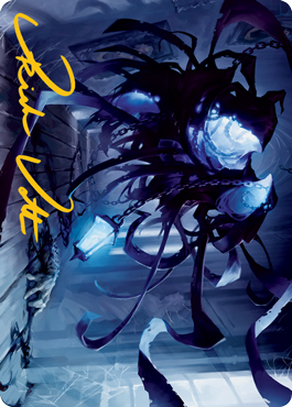 Spectral Adversary Art Card (Gold-Stamped Signature) [Innistrad: Midnight Hunt Art Series] - The Mythic Store | 24h Order Processing