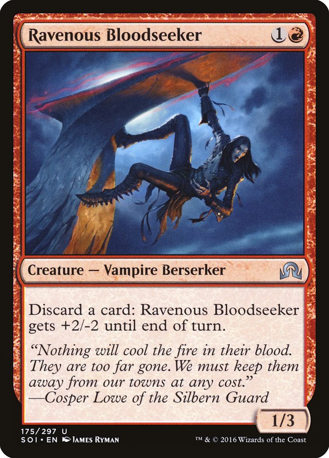 Ravenous Bloodseeker [Shadows over Innistrad] - The Mythic Store | 24h Order Processing