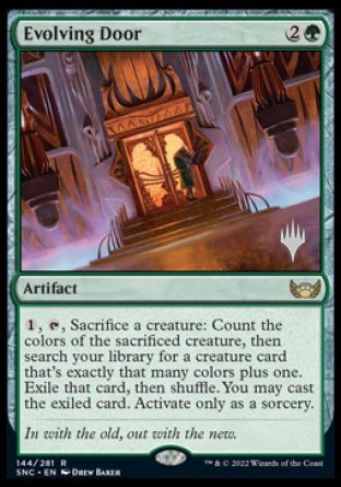 Evolving Door (Promo Pack) [Streets of New Capenna Promos] - The Mythic Store | 24h Order Processing