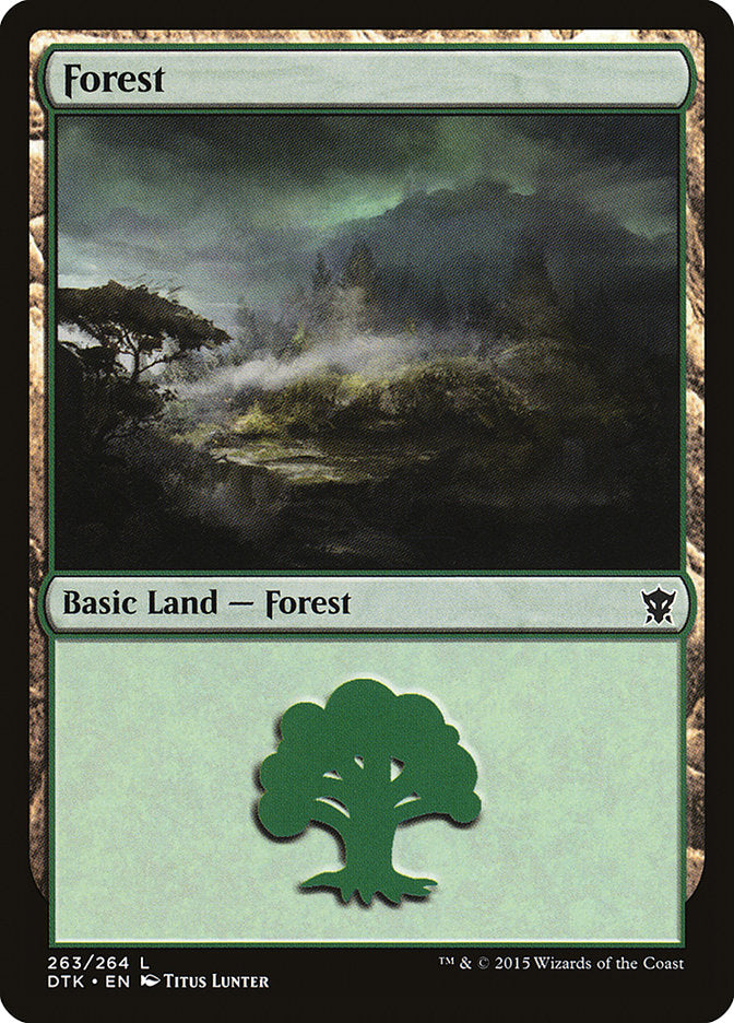 Forest (263) [Dragons of Tarkir] - The Mythic Store | 24h Order Processing