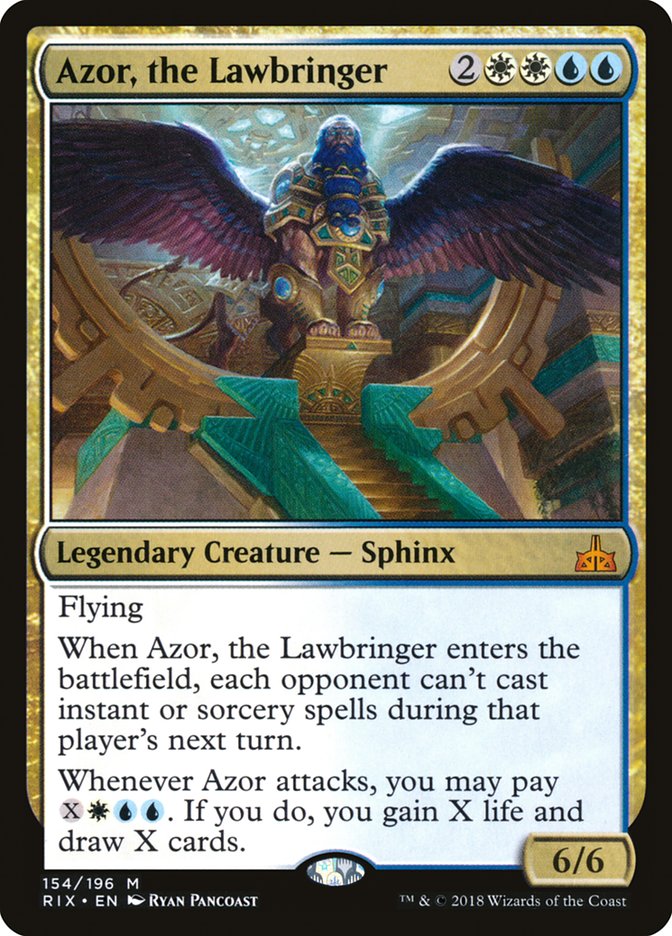 Azor, the Lawbringer [Rivals of Ixalan] - The Mythic Store | 24h Order Processing