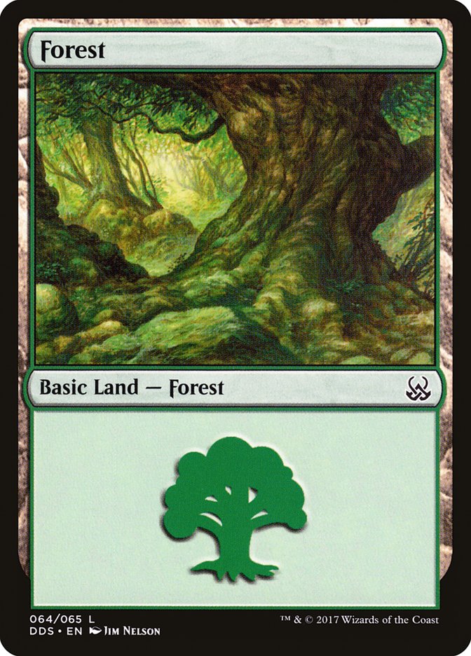Forest (64) [Duel Decks: Mind vs. Might] - The Mythic Store | 24h Order Processing