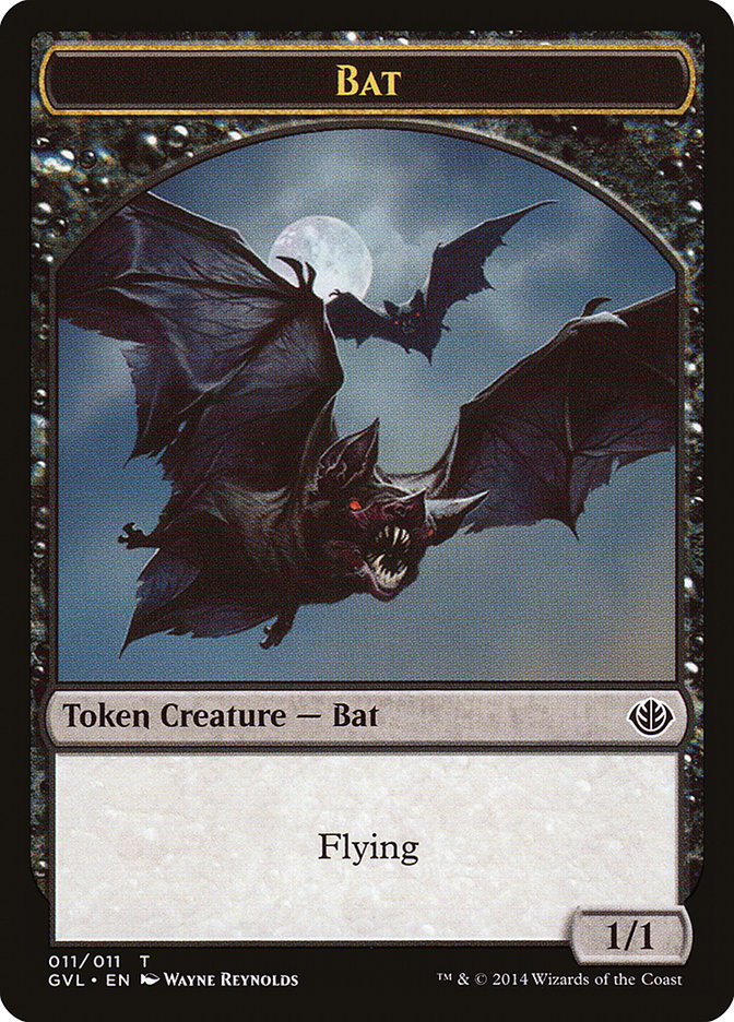 Bat Token (Garruk vs. Liliana) [Duel Decks Anthology Tokens] - The Mythic Store | 24h Order Processing