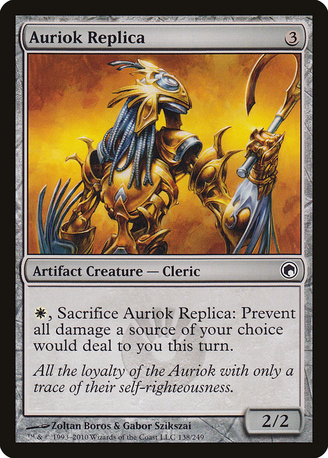Auriok Replica [Scars of Mirrodin] - The Mythic Store | 24h Order Processing
