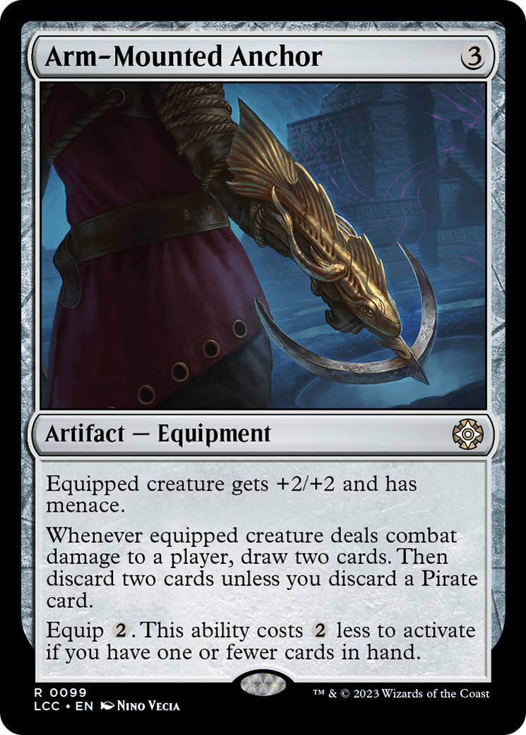 Arm-Mounted Anchor [The Lost Caverns of Ixalan Commander] - The Mythic Store | 24h Order Processing