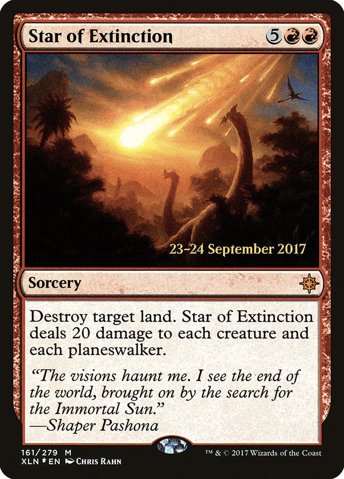 Star of Extinction [Ixalan Prerelease Promos] - The Mythic Store | 24h Order Processing