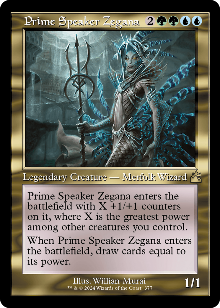 Prime Speaker Zegana (Retro Frame) [Ravnica Remastered] - The Mythic Store | 24h Order Processing