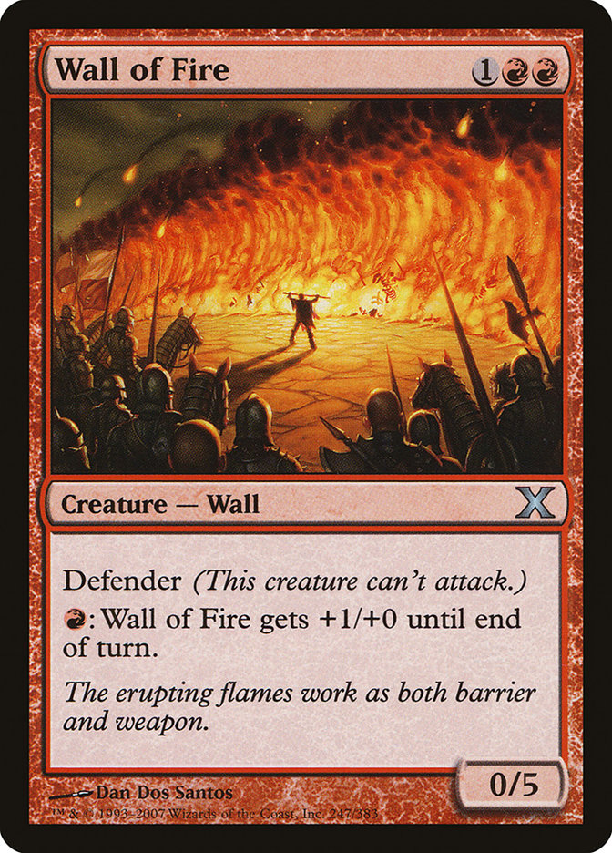 Wall of Fire [Tenth Edition] - The Mythic Store | 24h Order Processing