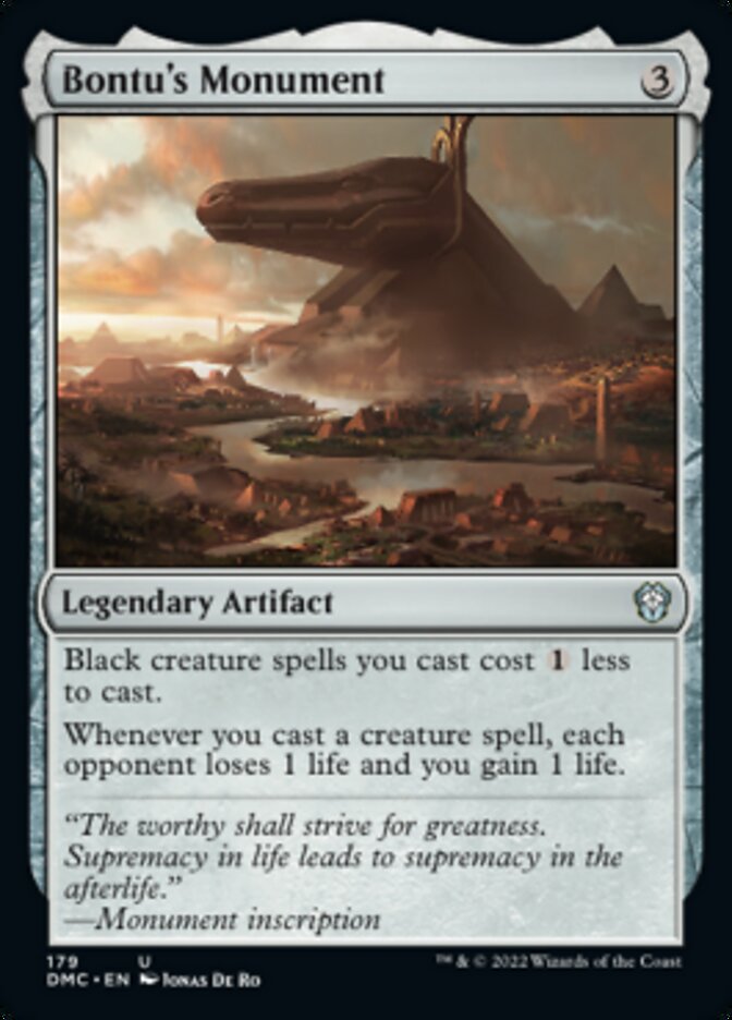 Bontu's Monument [Dominaria United Commander] - The Mythic Store | 24h Order Processing