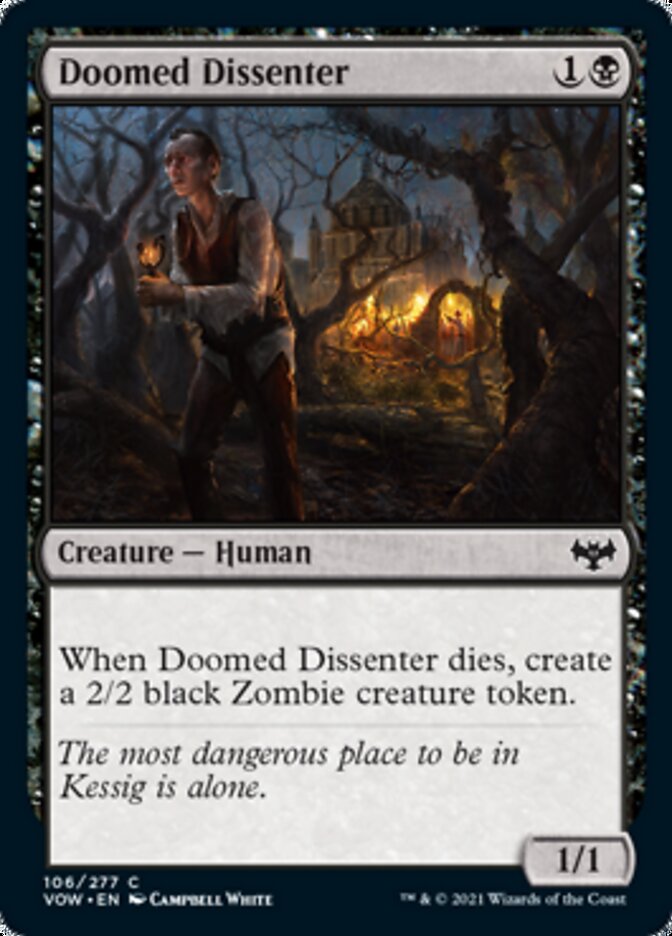 Doomed Dissenter [Innistrad: Crimson Vow] - The Mythic Store | 24h Order Processing