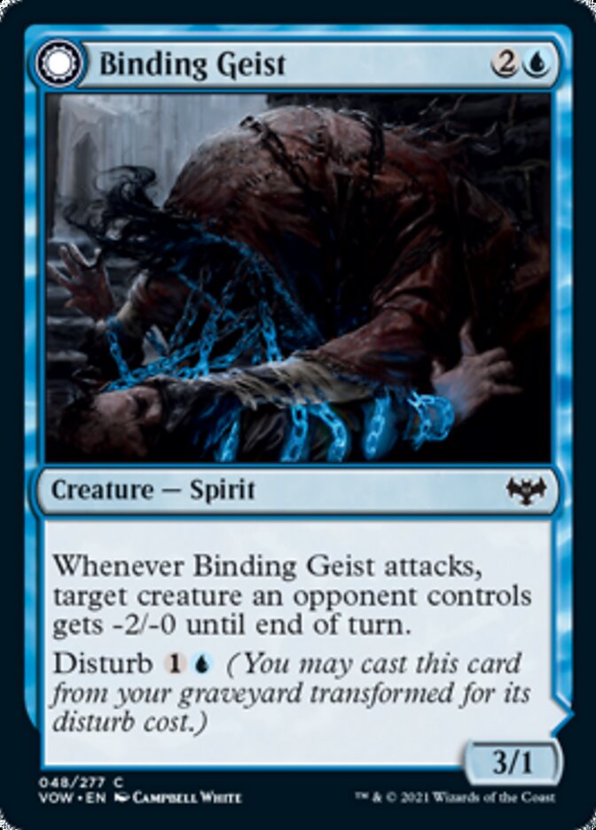 Binding Geist // Spectral Binding [Innistrad: Crimson Vow] - The Mythic Store | 24h Order Processing