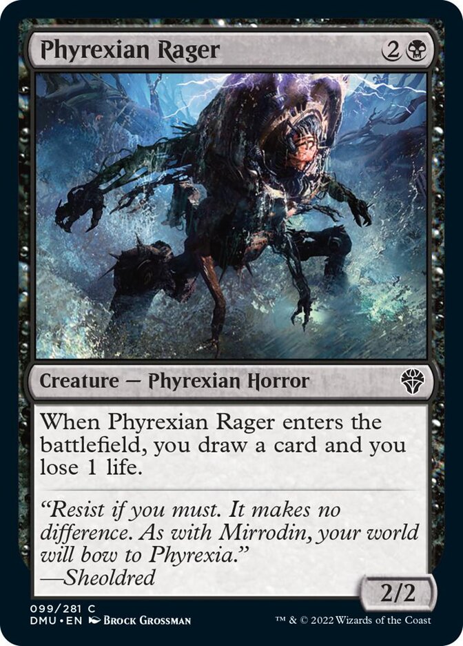 Phyrexian Rager [Dominaria United] - The Mythic Store | 24h Order Processing