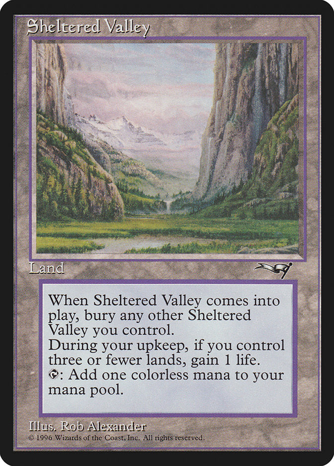 Sheltered Valley [Alliances] - The Mythic Store | 24h Order Processing