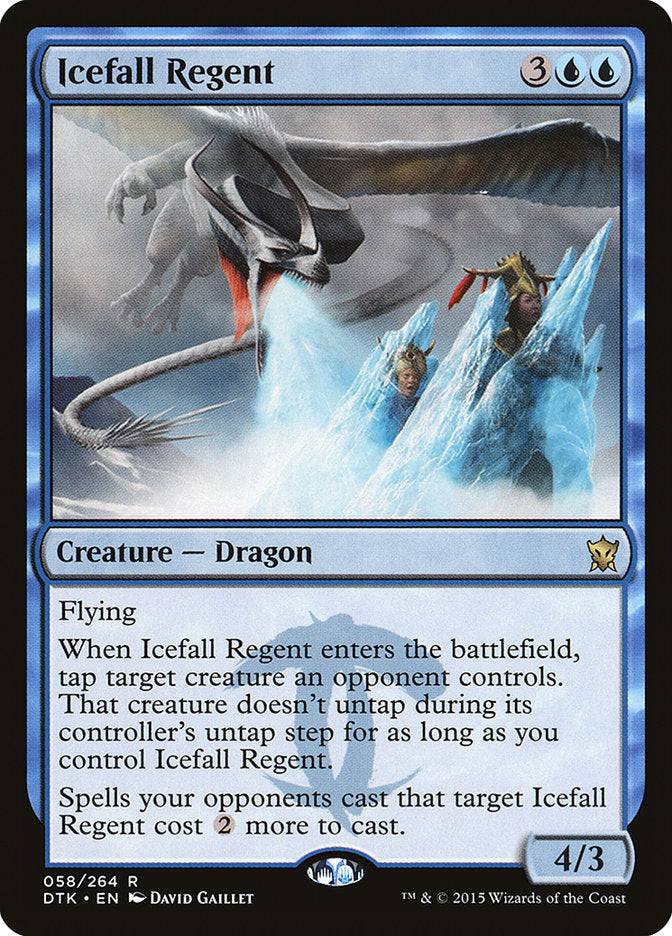 Icefall Regent [Dragons of Tarkir] - The Mythic Store | 24h Order Processing