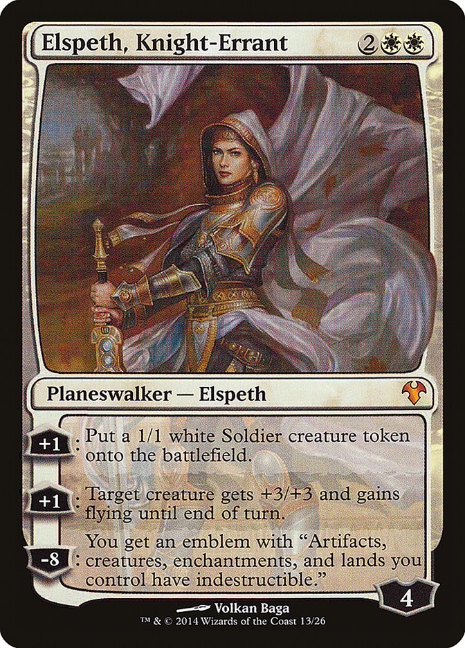 Elspeth, Knight-Errant [Modern Event Deck 2014] - The Mythic Store | 24h Order Processing
