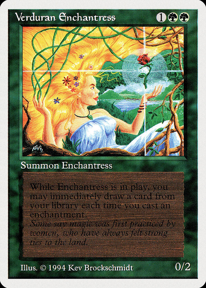 Verduran Enchantress [Summer Magic / Edgar] - The Mythic Store | 24h Order Processing