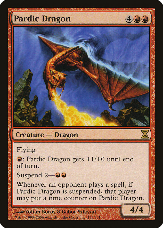 Pardic Dragon [Time Spiral] - The Mythic Store | 24h Order Processing