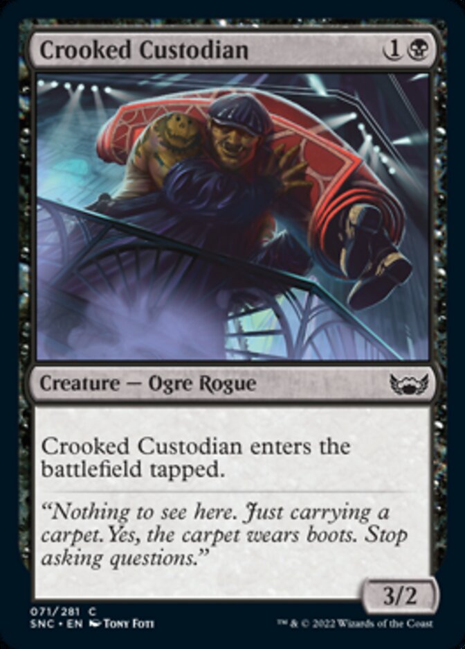 Crooked Custodian [Streets of New Capenna] - The Mythic Store | 24h Order Processing