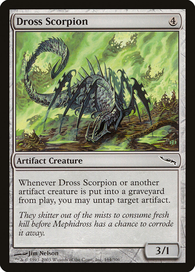 Dross Scorpion [Mirrodin] - The Mythic Store | 24h Order Processing