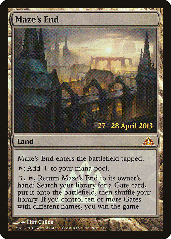 Maze's End [Dragon's Maze Prerelease Promos] - The Mythic Store | 24h Order Processing