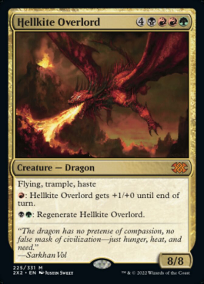 Hellkite Overlord [Double Masters 2022] - The Mythic Store | 24h Order Processing