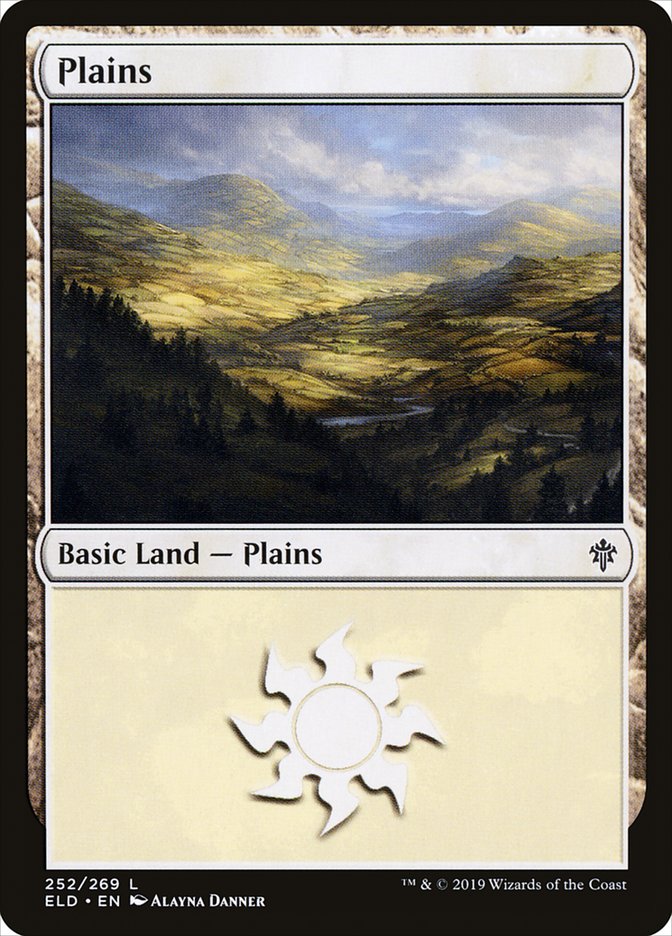 Plains (252) [Throne of Eldraine] - The Mythic Store | 24h Order Processing