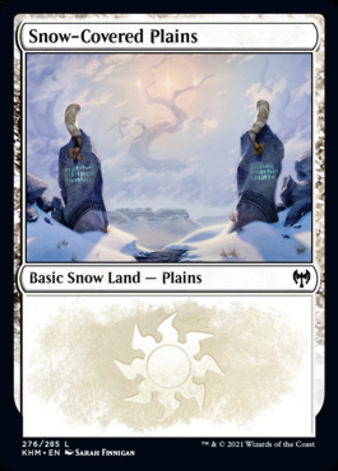 Snow-Covered Plains (276) [Kaldheim] - The Mythic Store | 24h Order Processing