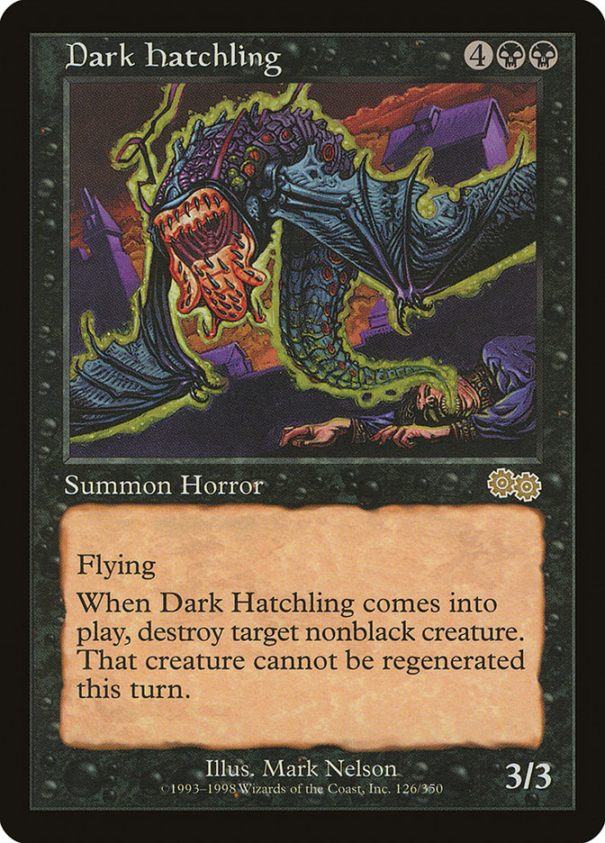 Dark Hatchling [Urza's Saga] - The Mythic Store | 24h Order Processing