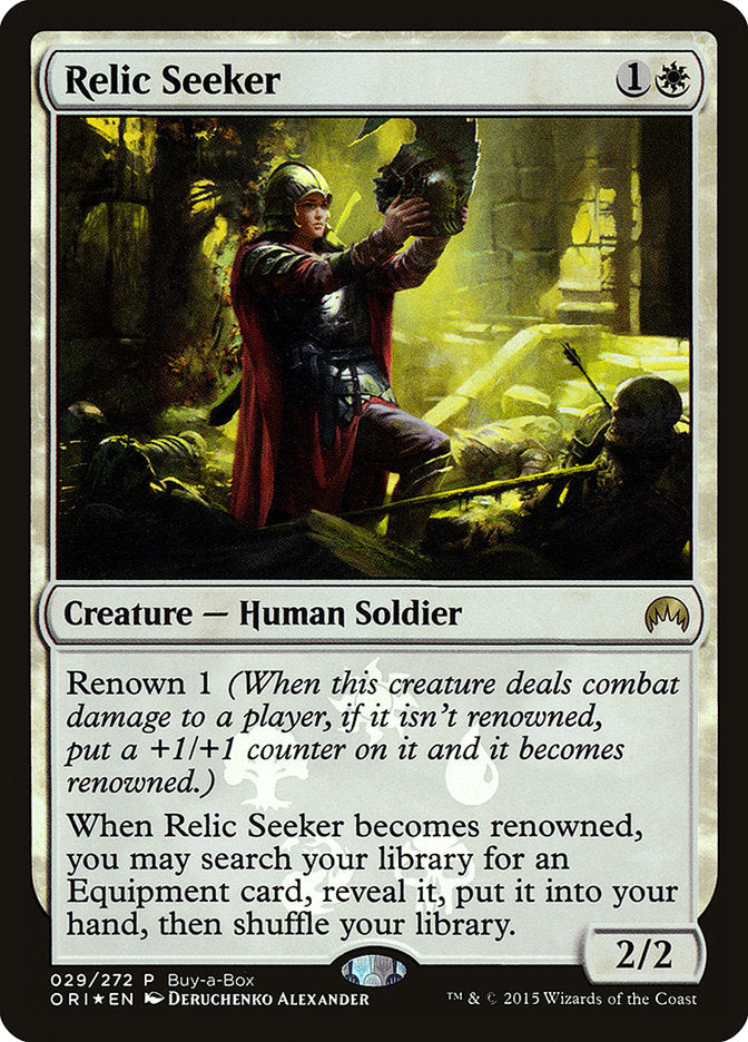 Relic Seeker (Buy-A-Box) [Magic Origins Promos] - The Mythic Store | 24h Order Processing