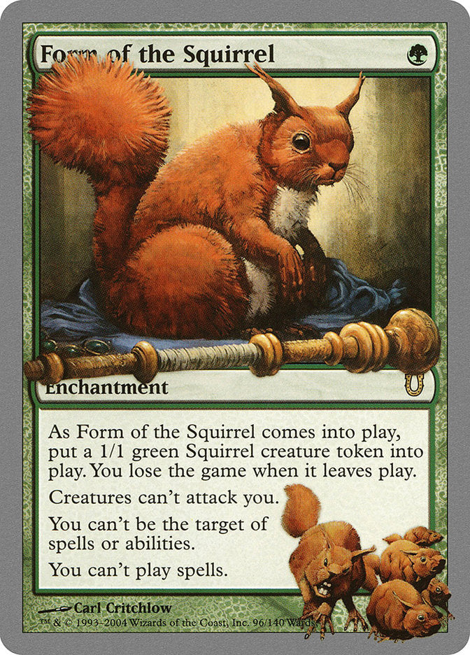 Form of the Squirrel [Unhinged] - The Mythic Store | 24h Order Processing