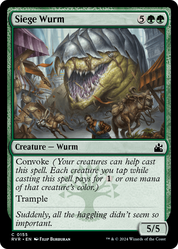 Siege Wurm [Ravnica Remastered] - The Mythic Store | 24h Order Processing