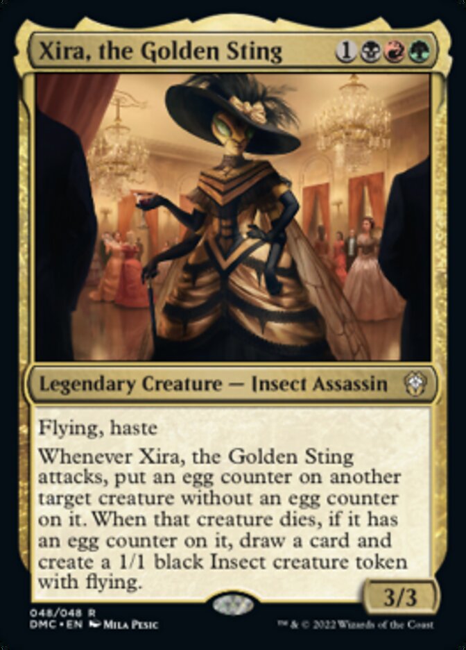 Xira, the Golden Sting [Dominaria United Commander] - The Mythic Store | 24h Order Processing