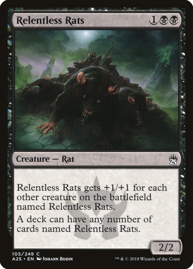 Relentless Rats [Masters 25] - The Mythic Store | 24h Order Processing