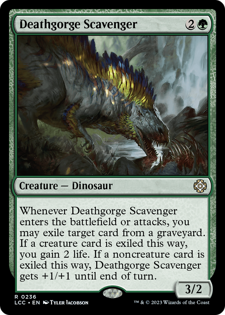 Deathgorge Scavenger [The Lost Caverns of Ixalan Commander]