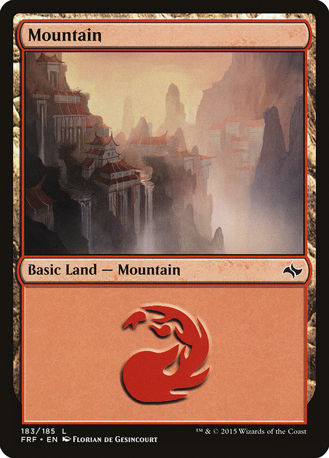 Mountain (183) [Fate Reforged] - The Mythic Store | 24h Order Processing