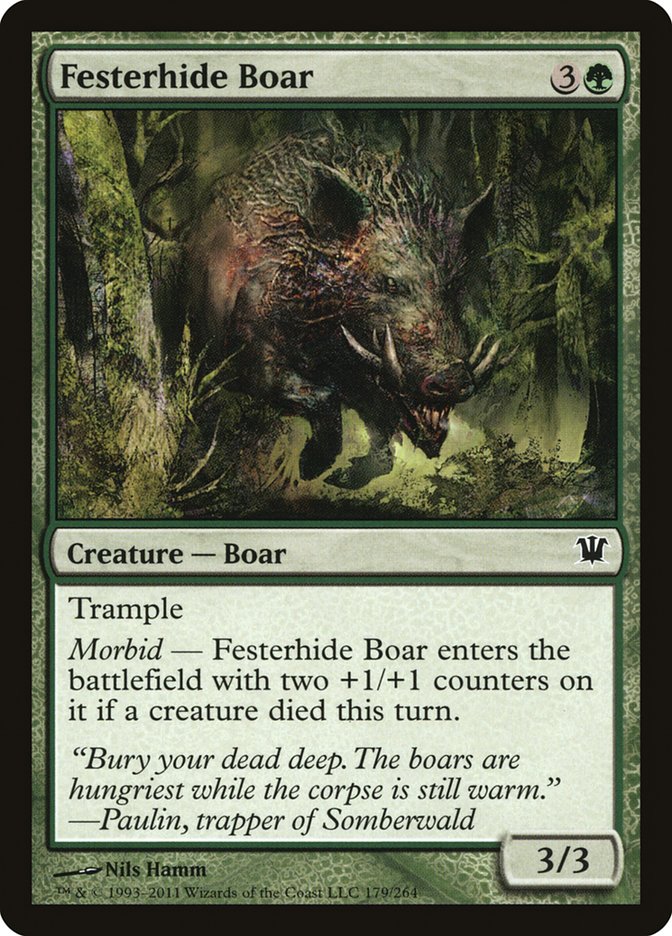 Festerhide Boar [Innistrad] - The Mythic Store | 24h Order Processing