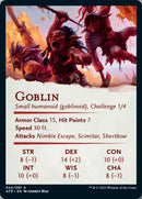 Goblin Art Card [Dungeons & Dragons: Adventures in the Forgotten Realms Art Series] - The Mythic Store | 24h Order Processing