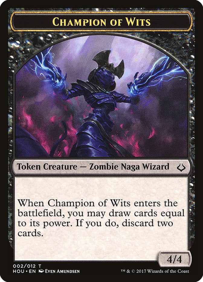 Champion of Wits Token [Hour of Devastation Tokens] - The Mythic Store | 24h Order Processing