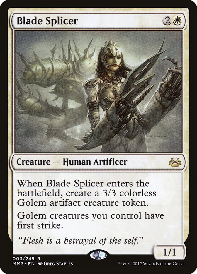 Blade Splicer [Modern Masters 2017] - The Mythic Store | 24h Order Processing