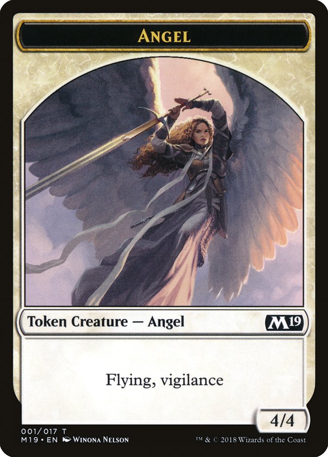 Angel Token [Core Set 2019 Tokens] - The Mythic Store | 24h Order Processing