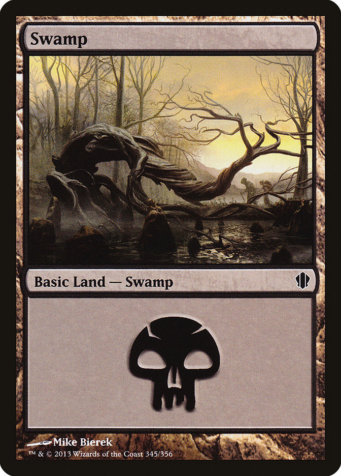 Swamp (345) [Commander 2013] - The Mythic Store | 24h Order Processing