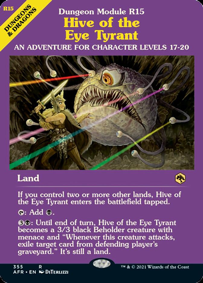 Hive of the Eye Tyrant (Dungeon Module) [Dungeons & Dragons: Adventures in the Forgotten Realms] - The Mythic Store | 24h Order Processing