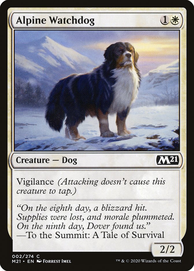 Alpine Watchdog [Core Set 2021] - The Mythic Store | 24h Order Processing