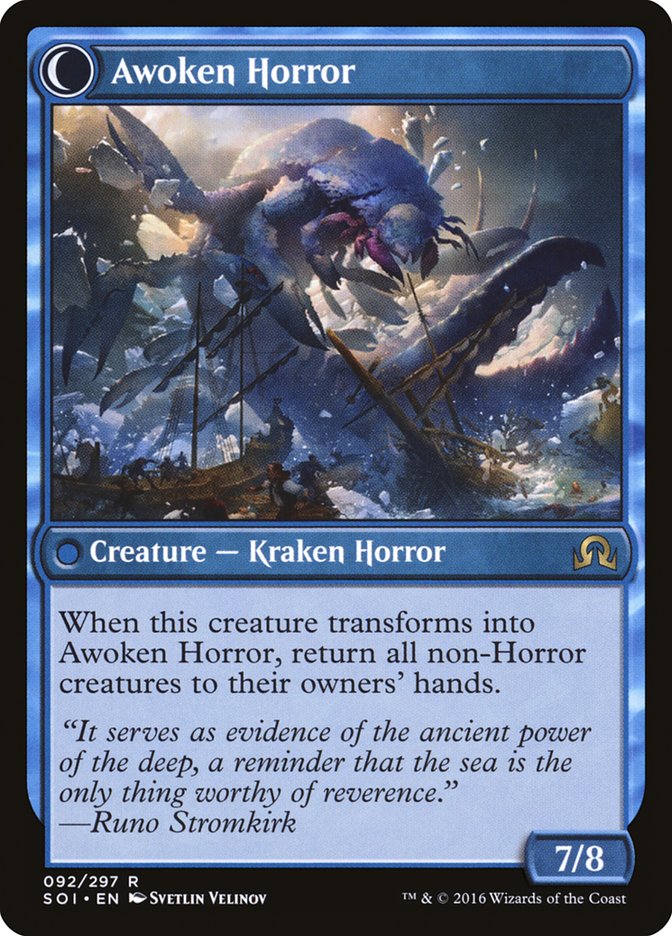 Thing in the Ice // Awoken Horror [Shadows over Innistrad] - The Mythic Store | 24h Order Processing