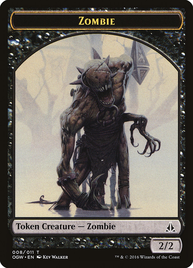 Zombie Token [Oath of the Gatewatch Tokens] - The Mythic Store | 24h Order Processing