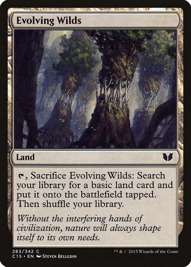 Evolving Wilds [Commander 2015] - The Mythic Store | 24h Order Processing