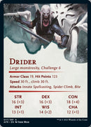 Drider Art Card [Dungeons & Dragons: Adventures in the Forgotten Realms Art Series] - The Mythic Store | 24h Order Processing