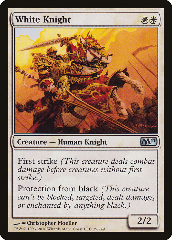 White Knight [Magic 2011] - The Mythic Store | 24h Order Processing