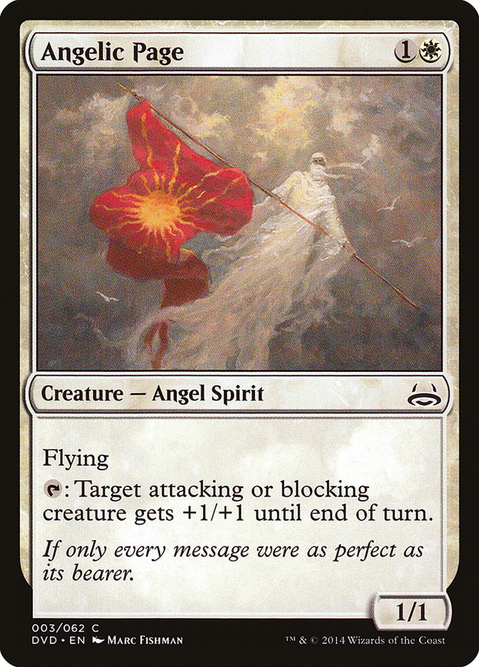 Angelic Page (Divine vs. Demonic) [Duel Decks Anthology] - The Mythic Store | 24h Order Processing