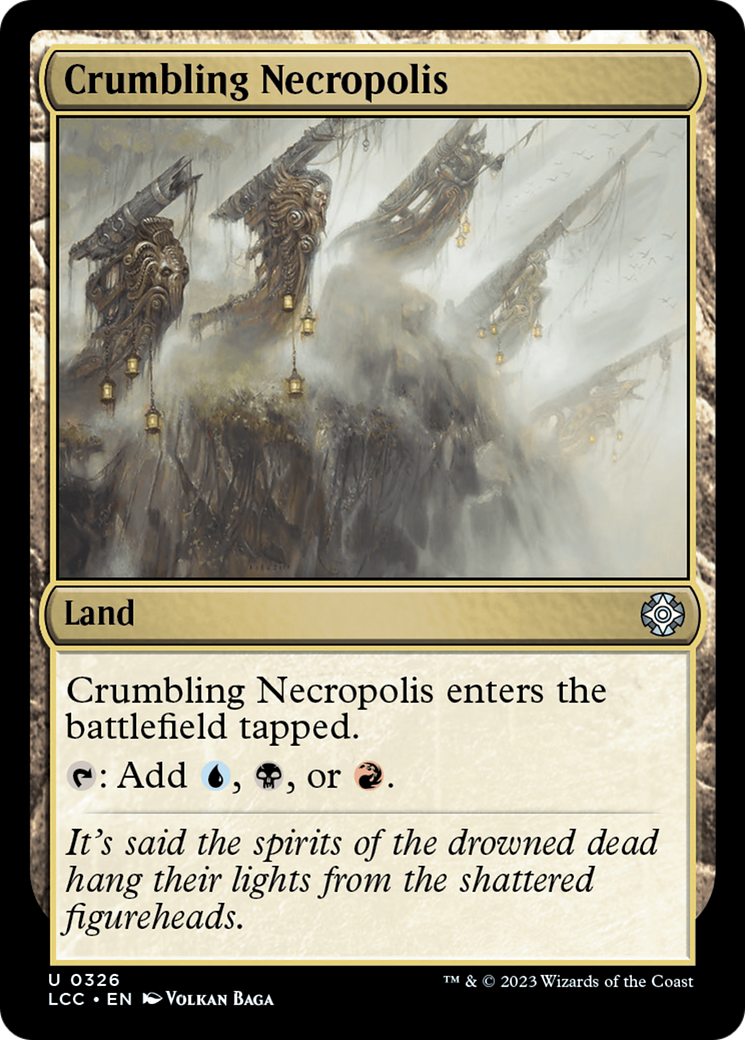 Crumbling Necropolis [The Lost Caverns of Ixalan Commander] - The Mythic Store | 24h Order Processing